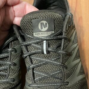 Merrell Men's Bare Access XTR Hiking Shoes - Olive, size 9